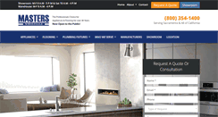 Desktop Screenshot of masterswholesale.com